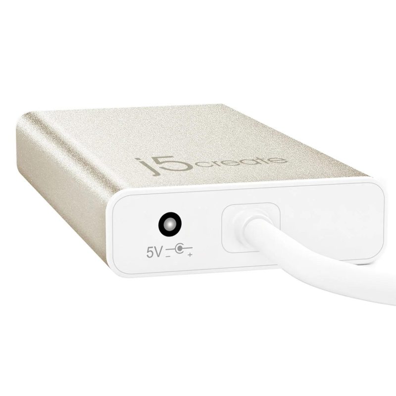 Хъб 3-портов J5create JCH471, USB-C 3.1, USB-A 3.0, Gigabit Ethernet - Image 4