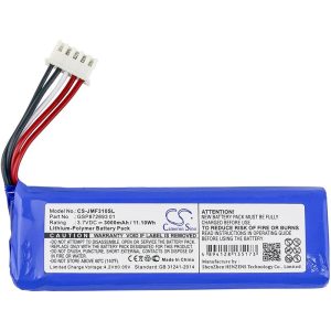 Батерия за блутут тонколона JBL Flip 4  GSP872693 01   3,7V 3000mAh LiPo Cameron Sino - Image 3