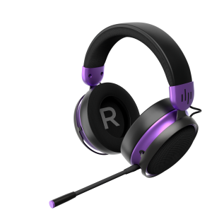 Геймърски безжични слушалки Dark Project Sono Wireless - Black/Violet - Image 2