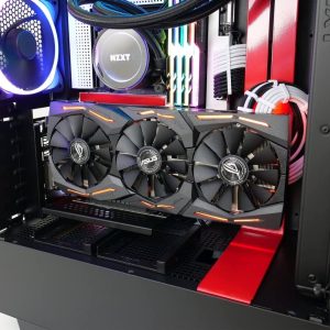 Универсален брекет и кабел за вертикален монтаж за видео карта CableMod PCIe x16, 1x DisplayPort, 1x HDMI кабел - Image 2