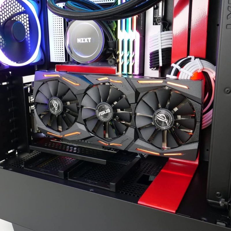 Универсален брекет и кабел за вертикален монтаж за видео карта CableMod PCIe x16, 1x DisplayPort, 1x HDMI кабел - Image 2
