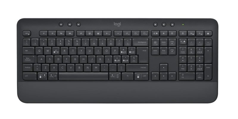 Kомплект безжични клавиатура с мишка Logitech MK650, Черен - Image 3