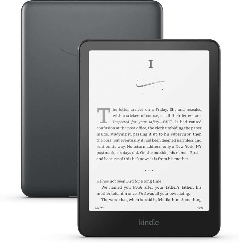 eBook четец Kindle Paperwhite Signature Edition 7", 32GB, 2024, 12 генерация, IPX8, metallick black
