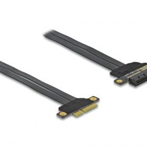 Riser карта DeLock, PCI Express x4 към x4, 30 см.