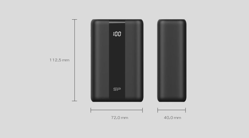 Външна батерия Silicon Power QX55, 30000 mAh, Черен - Image 3