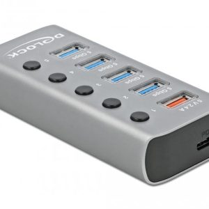 USB хъб, 7-портов, DELOCK-63263