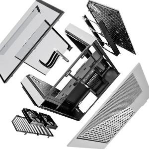 Кутия HYTE Y60 Tempered Glass, Mid-Tower, Бяло и Черно - Image 8