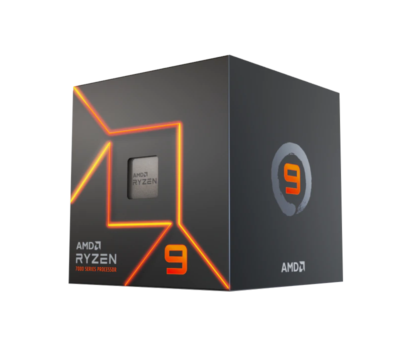 Процесор AMD RYZEN 9 7900, 12-Core, 3.7 GHz, 64MB, 65W, AM5, BOX