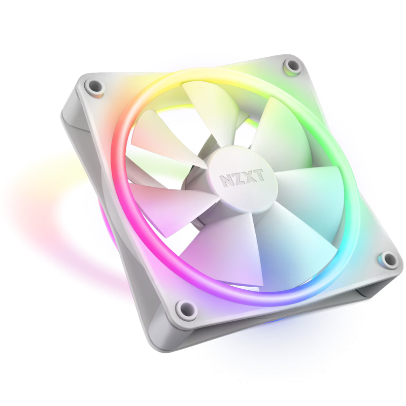 Вентилатор NZXT F120 RGB Duo, Бял - Image 2