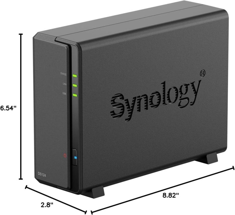 Сторидж NAS Synology DS124, 1-диск, Small&Home office - Image 5