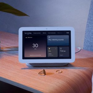 Смарт тонколона Google Nest Hub 2nd gen, Сензорен екран, Гласов асистент, Тъмно сива - Image 5