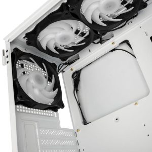 Кутия Kolink Observatory MX Mesh ARGB TG Mid-Tower, Бял - Image 10