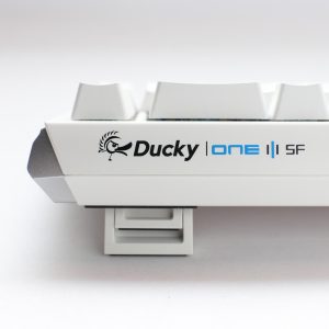 Геймърскa механична клавиатура Ducky One 3 Pure White SF 65%, Hotswap Cherry MX Black, RGB, PBT Keycaps - Image 5