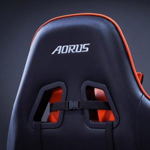 Геймърски стол Gigabyte Aorus AGC310, Черно и Оранжево - Image 7