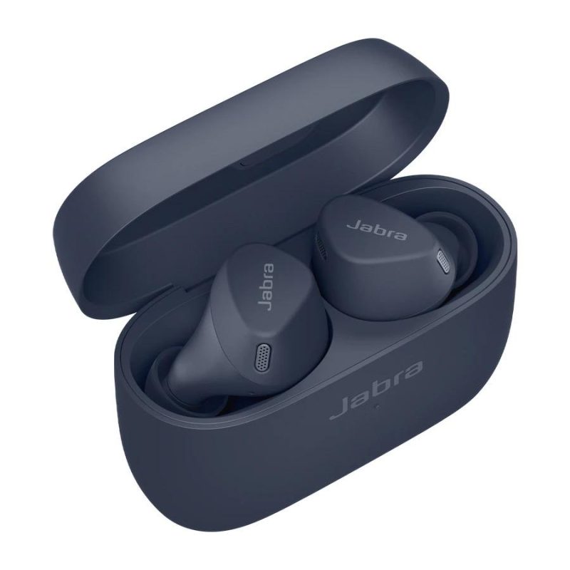Блутут слушалки Jabra Elite 4 Active Navy - Image 3