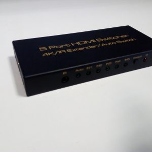 Автоматичен превключвател ESTILLO, HDMI switch, 5/1 x HDMI1.4, 5 входа 1 изход, Черен - Image 3
