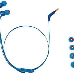 Слушалки JBL T110, In Ear, Син - Image 2