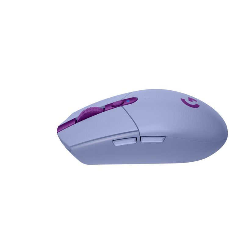 Геймърска мишка Logitech G305 Lilac Lightspeed Wireless Лилав - Image 4