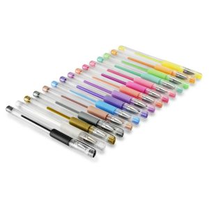 Комплект от 15 гел химикалки Hama "Pastel & Classic", 07564 - Image 3