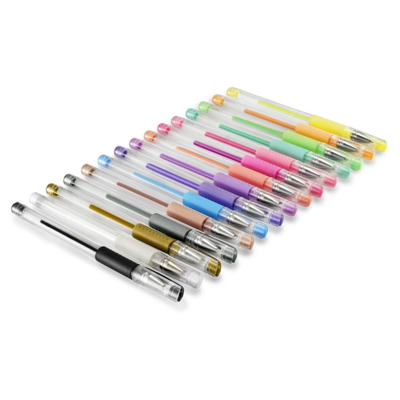 Комплект от 15 гел химикалки Hama "Pastel & Classic", 07564 - Image 3