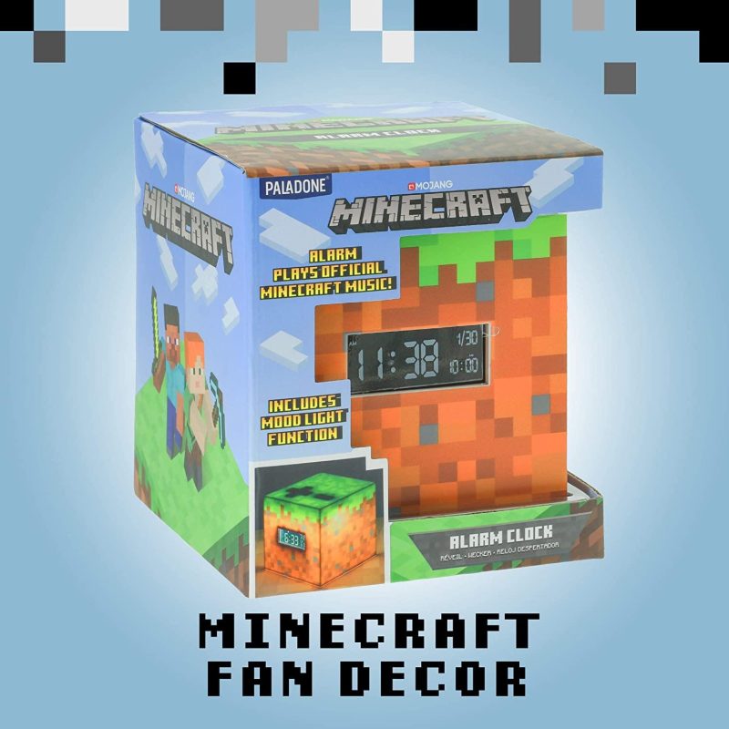 Часовник/будилник Paladone Minecraft Alarm Clock - Image 6
