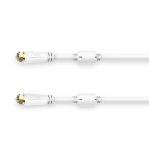 HAMA Коаксиален антенен кабел SAT, F-Plug - F-Plug, 1,5 m, 100 dB, 205251 - Image 2
