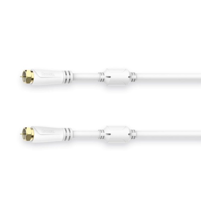 HAMA Коаксиален антенен кабел SAT, F-Plug - F-Plug, 1,5 m, 100 dB, 205251 - Image 2