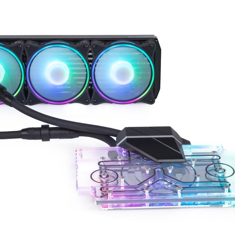 Система с водно охлаждане Alphacool Eiswolf 2 AIO - 360mm RTX 3080/3090 ROG Strix with Backplate