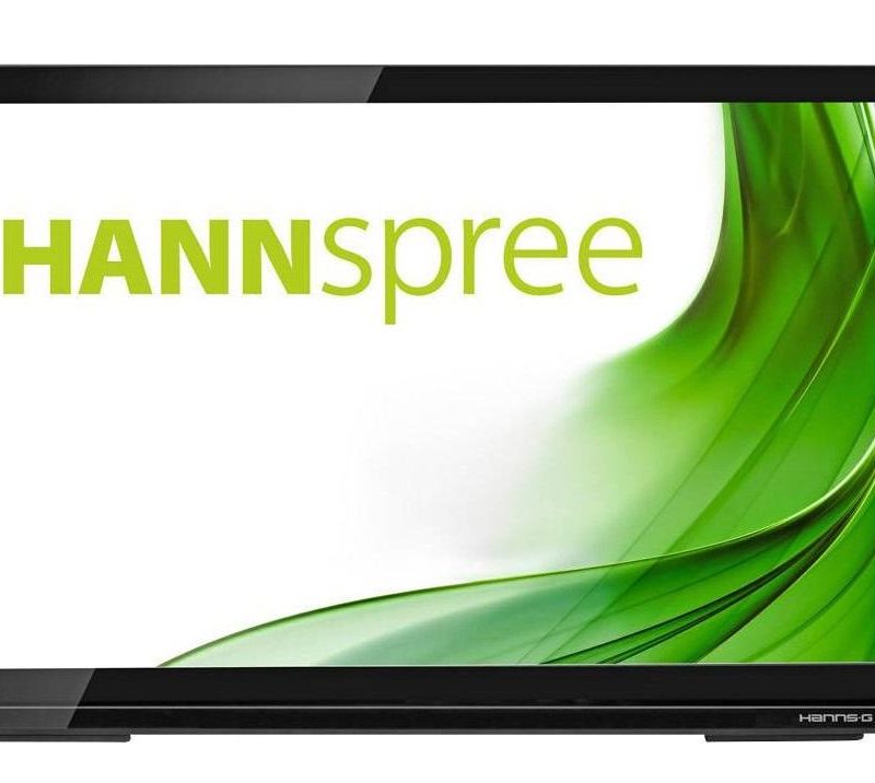 Тъч монитор HANNSPREE HT273HPB, HS-IPS, 27 inch, Wide, Full HD, D-Sub, HDMI, Черен