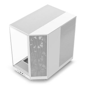 Кутия NZXT H6 Flow Matte White - Middle Tower - Image 5