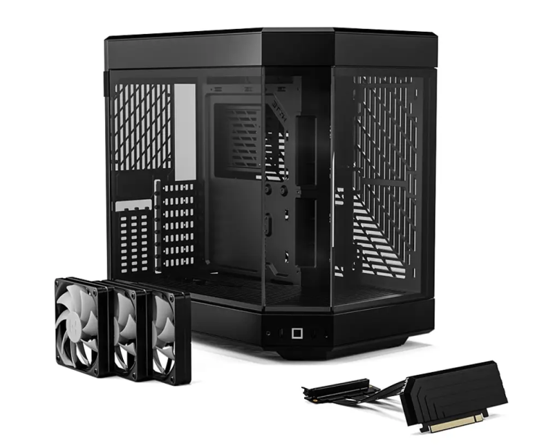 Кутия HYTE Y60 Tempered Glass, Mid-Tower, Черна - Image 2