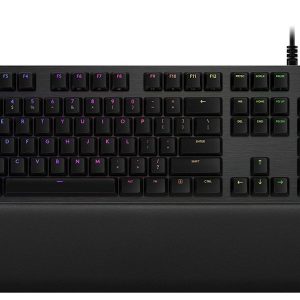 Геймърска механична клавиатура Logitech, G513 Carbon RGB, GX Brown Mechanical суичове