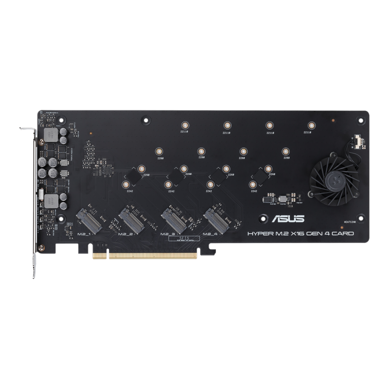 Карта ASUS Hyper M.2 x16 Gen 4 Card (PCIe 4.0/3.0) - Image 4