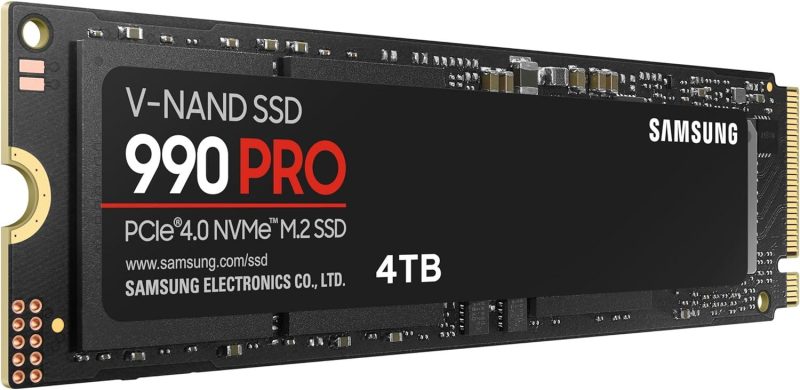 SSD SAMSUNG 990 PRO, 4TB, M.2 Type 2280, MZ-V9P4T0BW - Image 2