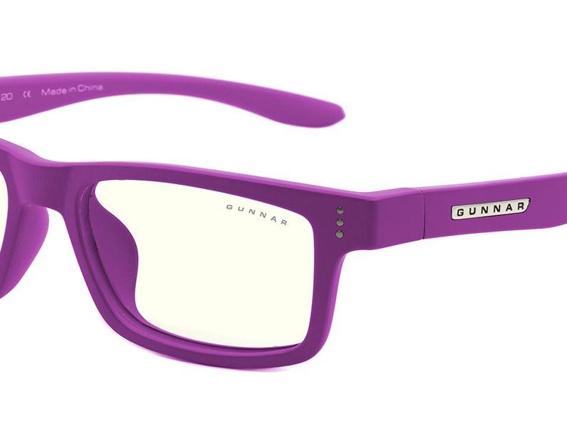 Детски компютърни очила GUNNAR Cruz Kids Small, Clear Natural, Лилав