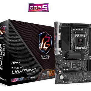 Дънна платка ASROCK B650 PG Lightning, Socket AM5, ATX - Image 2