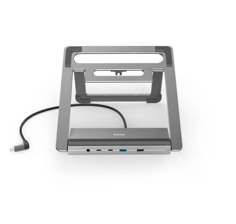 Докинг станция Hama "Connect2Office Stand" USB-C, Стойка за лаптоп, 12 порта - Image 8