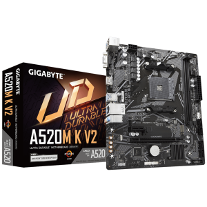 Дънна платка GIGABYTE A520M K V2, Socket AM4 - Image 4