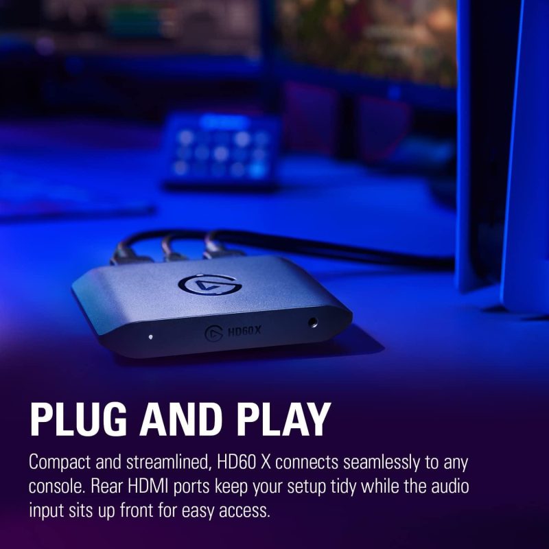 Външен кепчър ELGATO HD60 X, HDR 4K, HDMI - Image 8