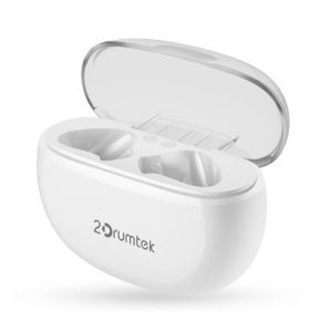 Блутут слушалки-тапи A4tech B20 2Drumtek, Бели - Image 2