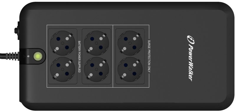 UPS POWERWALKER VFD 800 APFC, 800VA, Off-Line - Image 3