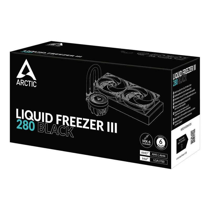 Охладител за процесор Arctic Liquid Freezer III 280 Black - Image 6