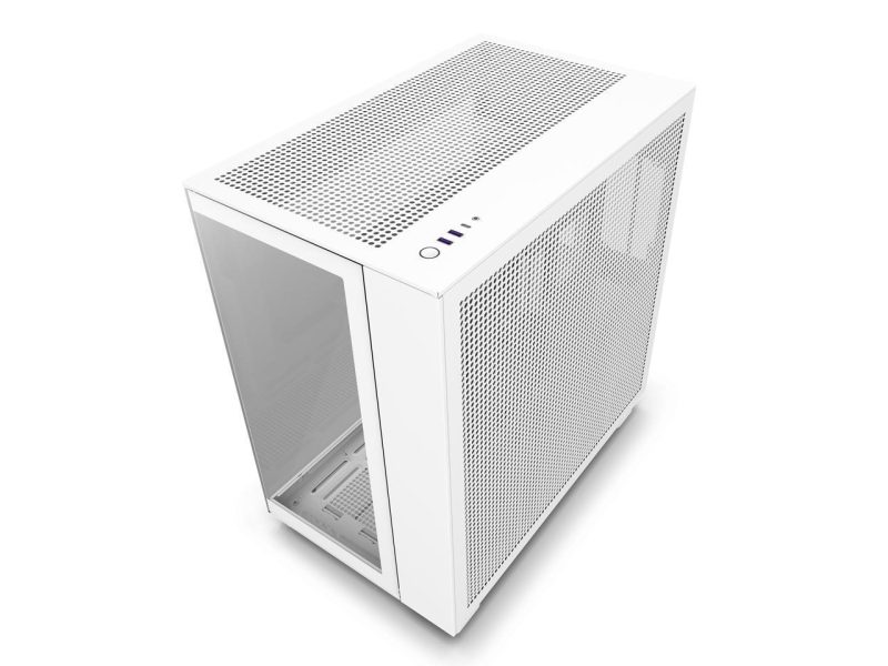 Кутия NZXT H9 Flow Matte White - Image 4