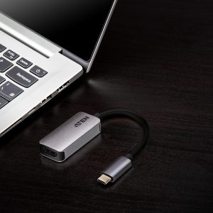 Адаптер ATEN UC3008A1, USB-C мъжко - HDMI женско, 4K, Черен - Image 6