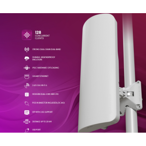 Секторна антена MIKROTIK mANTBox ax 15s, L22UGS-5HaxD2HaxD-15S, 2.4/5GHz - Image 3