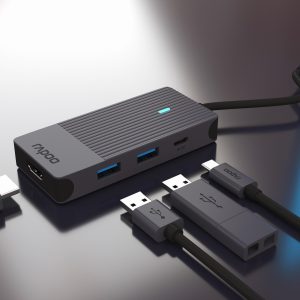 USB-C Хъб, 4 порта, RAPOO-11409 - Image 6