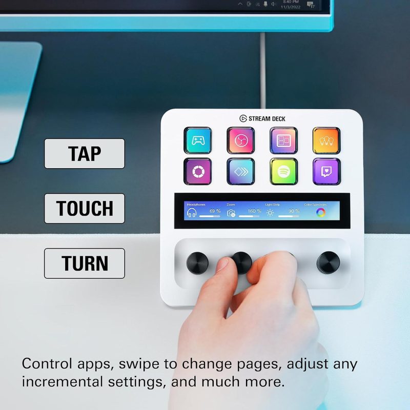 Контролер Elgato Stream Deck Plus White - Image 3