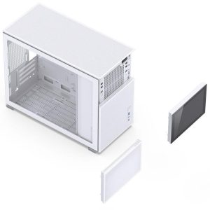 Кутия Jonsbo D31 Mesh Screen TG, mATX, Бял - Image 7