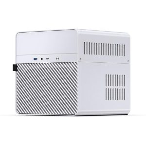Кутия Jonsbo N2, Mini-ITX, Бяла - Image 2
