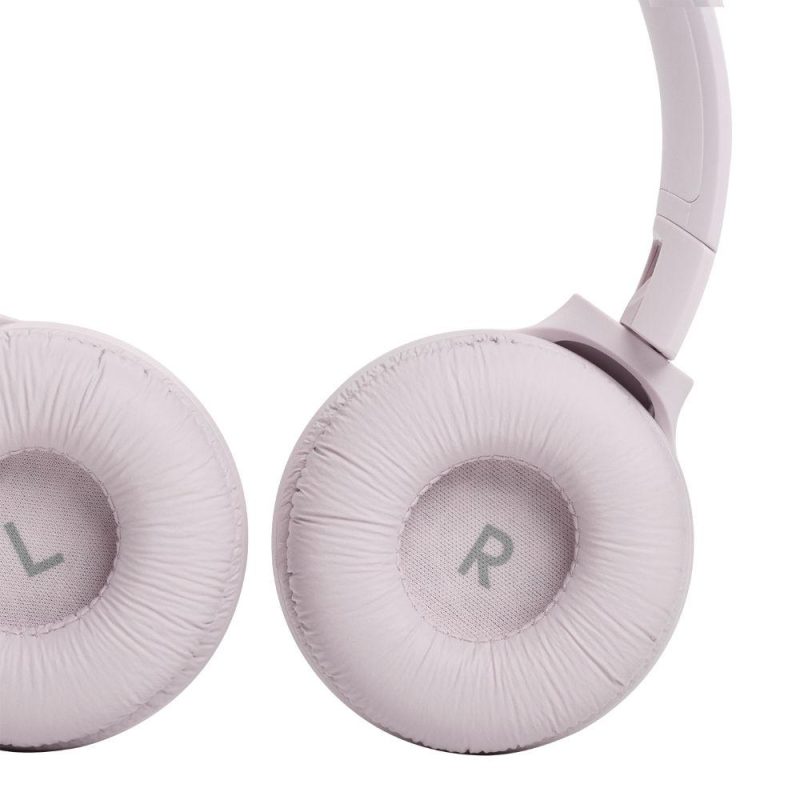 Слушалки on-ear JBL T510BT, Розови - Image 4